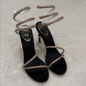 Rene Caovilla Margot jewelled snake sandals